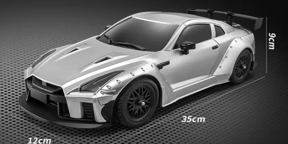 MN MODEL MN268 1/16 RC SILVER SIZE