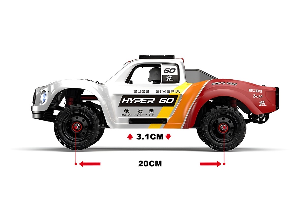 MJX-Hyper-GO-14211-High-Speed-Dirft-RC-Car-Dimension-Overview