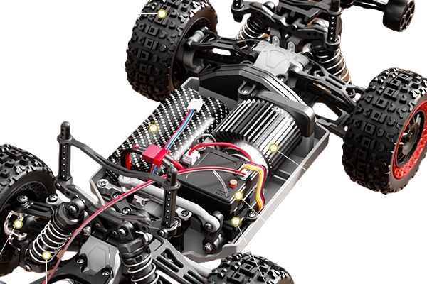 JJRC C8820 RC Car Brushed Parts