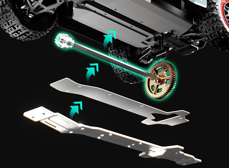 JJRC C8820 Parts aluminum chassis plates