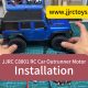 JJRC C8801 RC Car Outrunner Motor Installation
