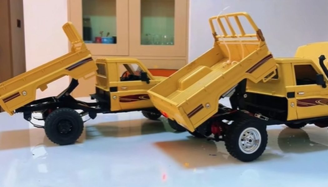 MN-RC MN82 RC Car Dump Bed Modification