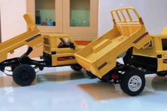 MN-RC MN82 RC Car Dump Bed Modification