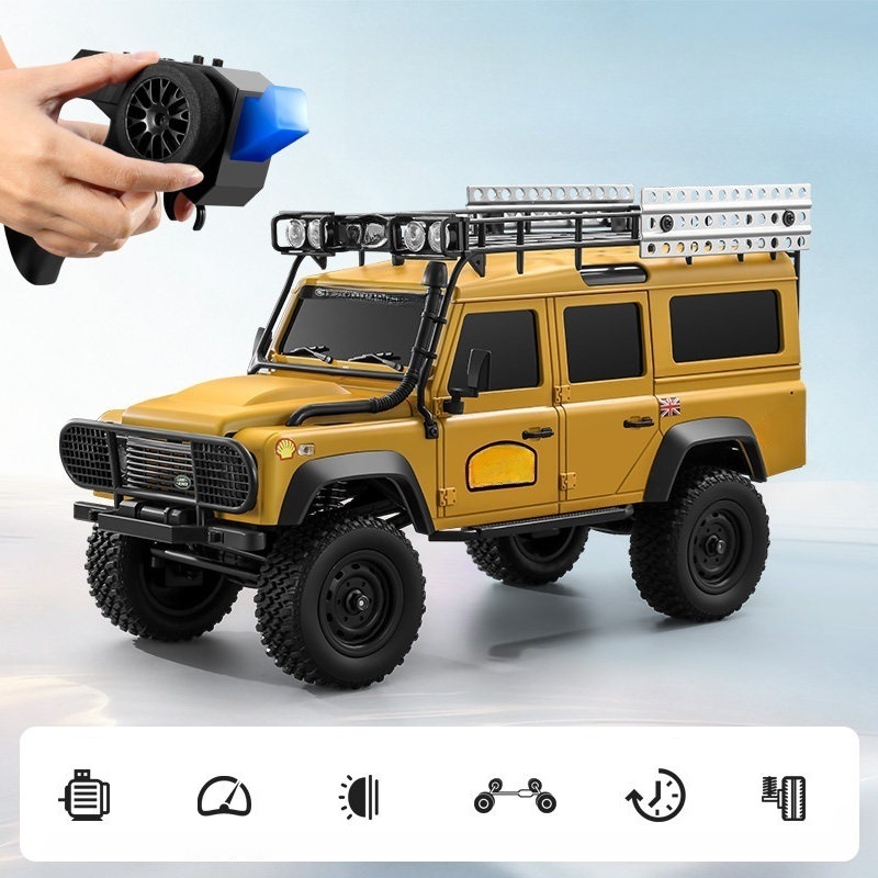 MN Model MN111C High Speed RC Car Yellow