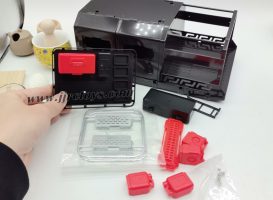 JJRC C8823 RC Crawler upgrade off-road luggage compartment